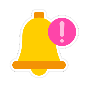 alert sticker alert sticker