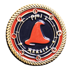 Merlin Coin front Merlin Coin front