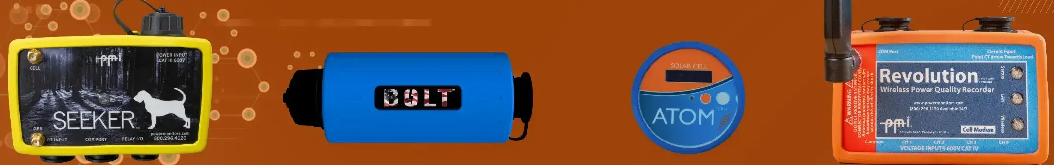 PMI power-quality recorders