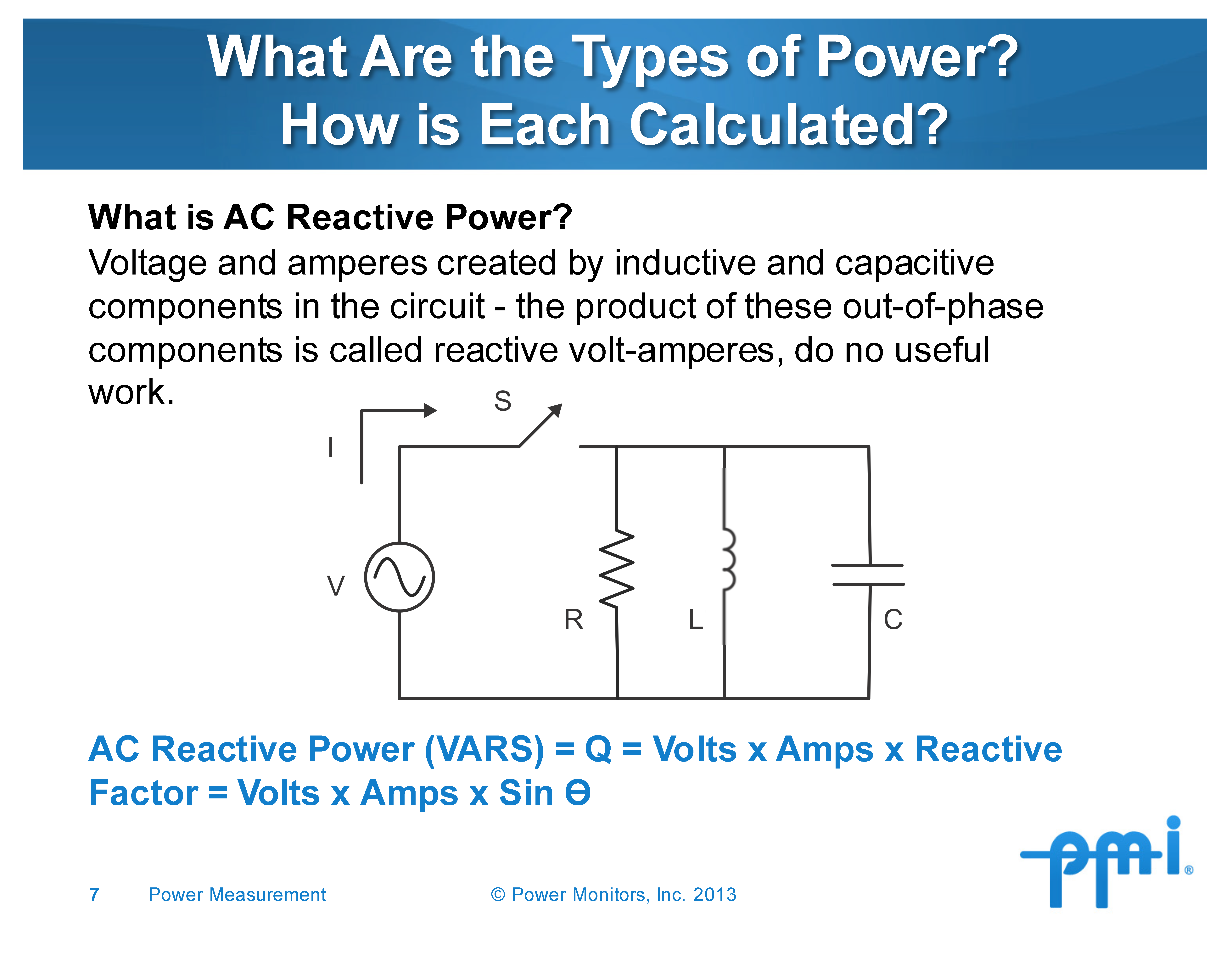 Power Measurement - Power Quality Course Slide